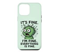 It's Fine, I'm Fine Everything Is, Alien Monster Meme Case for iPhone 12 Pro Max