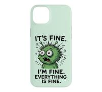 It's Fine, I'm Fine Everything Is, Alien Monster Meme Case for iPhone 14 Plus