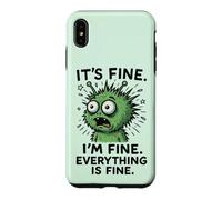 It's Fine, I'm Fine Everything Is, Alien Monster Meme Case for iPhone XS Max