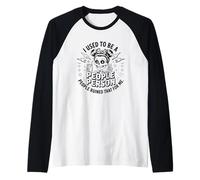 It's Fine I'm Fine Everything is Fine Cat Raglan Baseball Tee