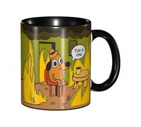 Its Fine, I'm Fine Everything is fine, Its Fine Im Fine Everythings Fine, Stoneware Coffee Mug for Tea and Coffee, Funny Mugs, Cat Joke Mug Cup, Personalised Mug, Present Birthday, 350 ml