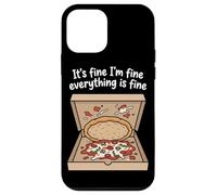 It's Fine I'm Fine Everything is Fine Pizza Lover Foodie Case for iPhone 12 mini