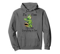 It's fine I'm fine everything is oky funny Turtle Great Gift Pullover Hoodie