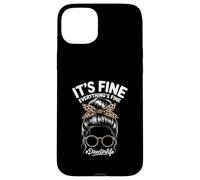 It's Fine I'm Fine Everything's Fine Director Life Humor Case for iPhone 15 Plus