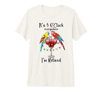 Its Five Oclock Everywhere Im Retired Summer Retirement Men Premium T-Shirt
