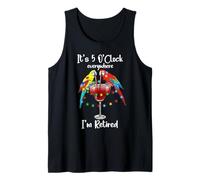 It's Five Oclock Everywhere Im Retired Summer Retirement Men Tank Top