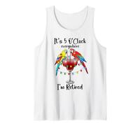 Its Five Oclock Everywhere Im Retired Summer Retirement Men Tank Top