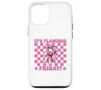 It's Flamingo Friday! TGIF Flamingo Girl Mom Pink Coquette Case for iPhone 12/12 Pro