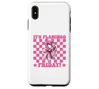 It's Flamingo Friday! TGIF Flamingo Girl Mom Pink Coquette Case for iPhone XS Max