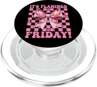 It's Flamingo Friday! TGIF Flamingo Girl Mom Pink Coquette PopSockets PopGrip for MagSafe