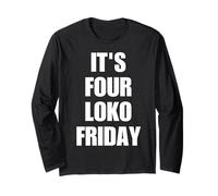 It's Four loko Friday Vintage for Men Women Squad Long Sleeve T-Shirt