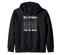 It's Friday I'm In Love Zip Hoodie