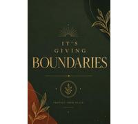 It's Giving Boundaries: Funny Therapist Notebook for Counselors, LCSWs, LMFTs & Mental Health Professionals, College Ruled, Blank Lined: A Luxury ... Workers, and Anyone Protecting Their Peace