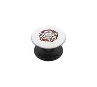 It's Giving... Season Christmas Red Green White Wreath PopSockets Adhesive PopGrip