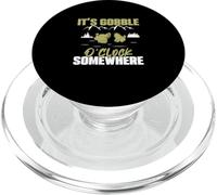 It's Gobble O'Clock Somewhere Turkey Season A Turkey Hunter PopSockets PopGrip for MagSafe