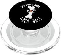 It's Going Tibia Great Day Funny Bone Pun PopSockets PopGrip for MagSafe