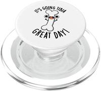 It's Going Tibia Great Day Funny Bone Pun PopSockets PopGrip for MagSafe