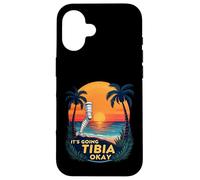 It's Going Tibia OK Funny Broken Leg Retro Vintage Recovery Case for iPhone 16