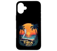 It's Going Tibia OK Funny Broken Leg Retro Vintage Recovery Case for iPhone 16 Plus