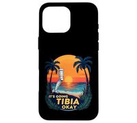 It's Going Tibia OK Funny Broken Leg Retro Vintage Recovery Case for iPhone 16 Pro Max