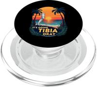 It's Going Tibia OK Funny Broken Leg Retro Vintage Recovery PopSockets PopGrip for MagSafe
