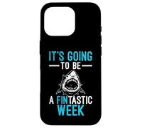 It's Going To Be A Fintastic Week Funny Shark Lover Case for iPhone 16 Pro