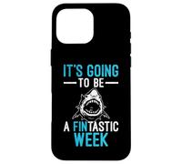 It's Going To Be A Fintastic Week Funny Shark Lover Case for iPhone 16 Pro Max