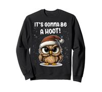 It's Gonna Be A Hoot Grumpy Owl Christmas Sweatshirt