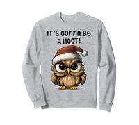 It's Gonna Be A Hoot Grumpy Owl Christmas Sweatshirt