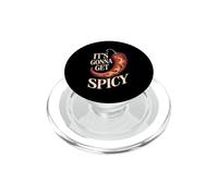 It's Gonna Get Spicy Hilarious Heat Puns Excitement - PopSockets PopGrip for MagSafe
