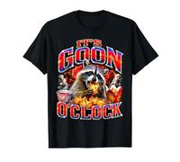 It's Goon O'Clock Raccoons Eating Rangoon Meme Dad Joke Value Graphic T-Shirt