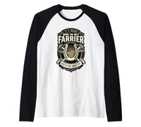 It's Hard Being The Best Farrier Shoes Fit Humor Raglan Baseball Tee