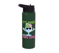 It's Hard Being This Cool Gelato Dessert Popsicle Stainless Steel Insulated Water Bottle