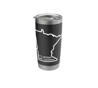 It's Hotdish Not Casserole Funny Minnesota Talk Language Stainless Steel Insulated Tumbler
