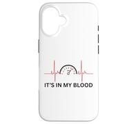 It's In My Blood - Car Guy Racer Auto Mechanic Racer Case for iPhone 16