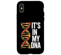 Its In My DNA African American Black History Pride Case for iPhone X/XS