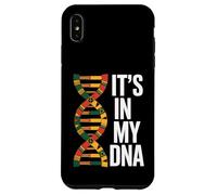 Its In My DNA African American Black History Pride Case for iPhone XS Max