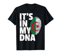 IT'S IN MY DNA Algerian Algeria Flag T Shirt Men Women Kids T-Shirt