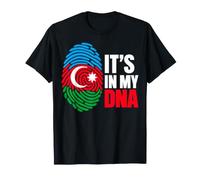 It's in My DNA Azerbaijan Flag Fingerprint T-Shirt