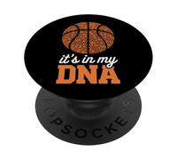 Its In My DNA Basketball Court Champion Player Sports Lovers PopSockets Adhesive PopGrip