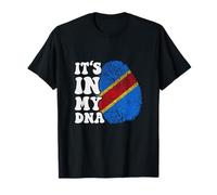 it's in my DNA Congo democratic republic of the flag T-Shirt