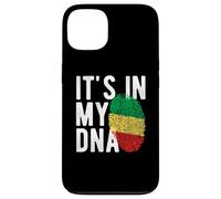 it's in my DNA Congo, Republic of the flag Fingerprint Case for iPhone 13