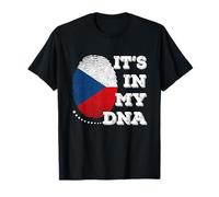 IT'S IN MY DNA Czech Flag Men Women Gift T-Shirt