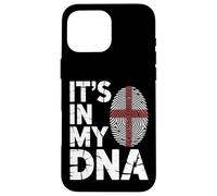 Its In My DNA England Flag Rugby Fan English Family Heritage Case for iPhone 16 Pro Max