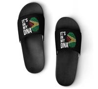 It's In My DNA Guyana Flag House Slippers Non-Slip Shower Shoes