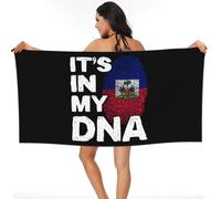 It'S In My Dna Haitian Beach Towel, Durable Bath Towels Lightweight Beach Blanket For Travel Vacation Women 80X130Cm