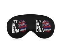 It's in My DNA Hawaii State Flag Comfortable Sleep Mask with Adjustable Strap Soft Eyeshade for Night Sleeping Flight Nap Travel