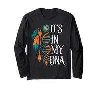 It's in My DNA Indigenous Native American Indian Day Long Sleeve T-Shirt