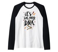 It's in My DNA Indigenous Native American Indian Day Pride Raglan Baseball Tee