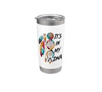 It's in My DNA Indigenous Native American Indian Day Pride Stainless Steel Insulated Tumbler